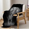 Sleepwish Flannel Fleece Blanket Super Soft Running Horses Throw Blanket for Bed Couch Chair, 50x60" - Image 13