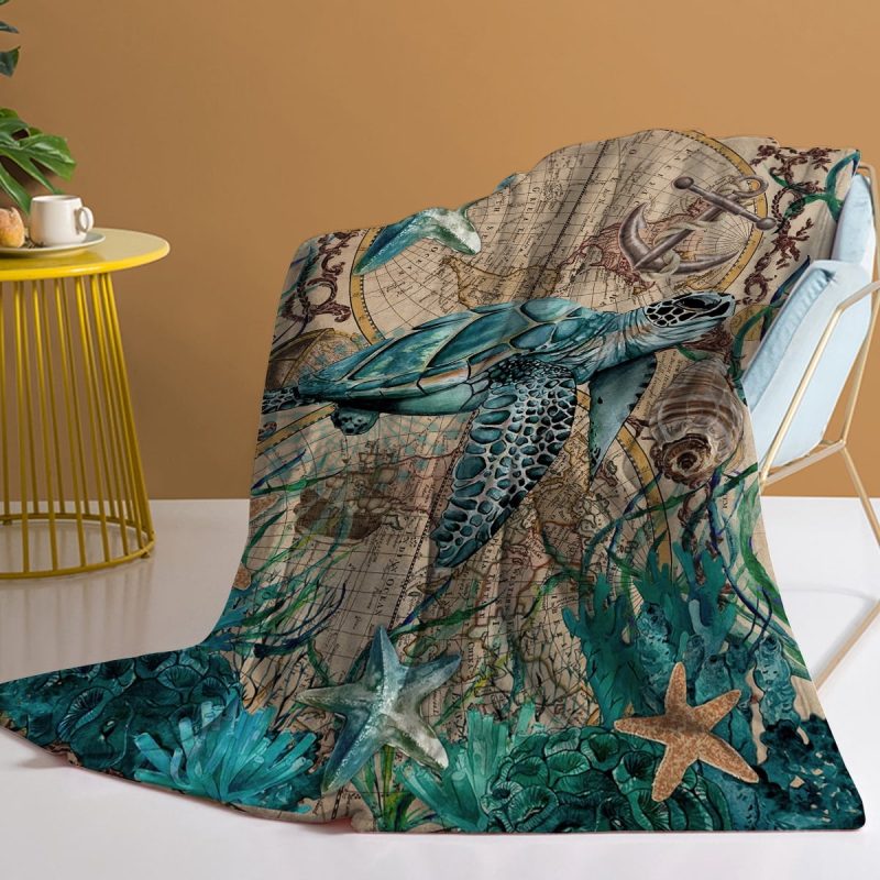 Sleepwish Flannel Fleece Blanket Super Soft Running Horses Throw Blanket for Bed Couch Chair, 50x60" - Image 30