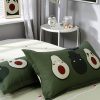 Sleepwish 3 Pieces Gray Lazy Cat Duvet Cover Set Twin for Kids Soft Bedding Set - Image 36