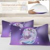 Sleepwish Purple Unicorn Duvet Cover Set for Girls Kids Full 3D Unicorn Printed Bedding Set - Image 5