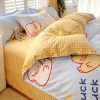 Sleepwish 3 Pieces Pink Strawberry Duvet Cover Set King for Girls Soft Floral Bedding Set - Image 22