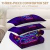 Sleepwish Gaming Comforter Set Queen Size, Abstract Neon Style Bedding for Boys - Image 9