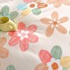 Sleepwish 3 Pieces Pink Big Flowers Duvet Cover Set Queen for Teens Soft Bedding Set - Image 14