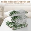 Sleepwish 3 Pieces Coconut Tree Comforter Set Full for Kids Banana Tree Bedding Set Down Alternative - Image 4