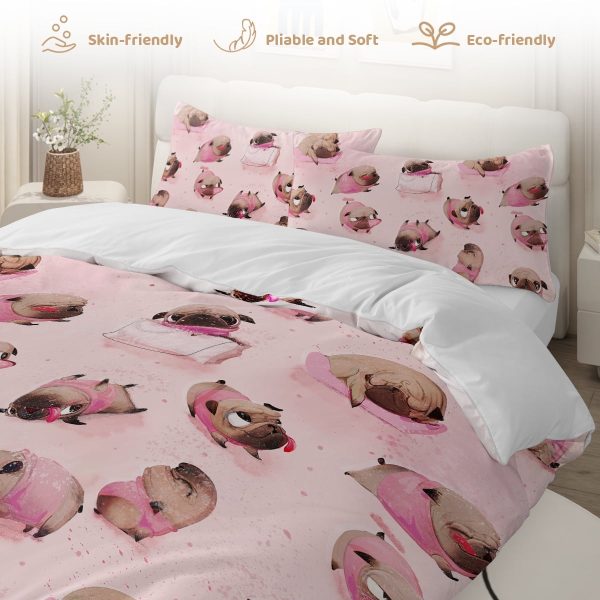 Sleepwish Kid Duvet Cover Boys Twin Bed Cover Set,Dinosaur Bedding Set with 2 Pillowcases No Comforter