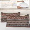 Sleepwish 3 Pieces Orange Blue Boho Pattern Bedding Duvet Cover Set King for Adults Bedroom Decor - Image 27