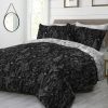 Sleepwish 3 Pieces Ultra Soft Comforter Set Microfiber Full Size,Gray - Image 13