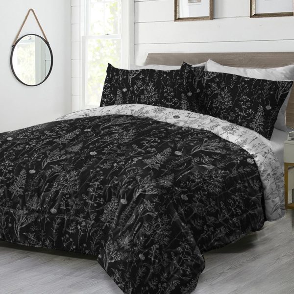 Sleepwish 3 Pieces Ultra Soft Comforter Set Microfiber Full Size,Gray