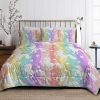 Sleepwish 3 Pieces Unicorn King Comforter Set Soft Bedding Set All Seasons Down Alternative - Image 2