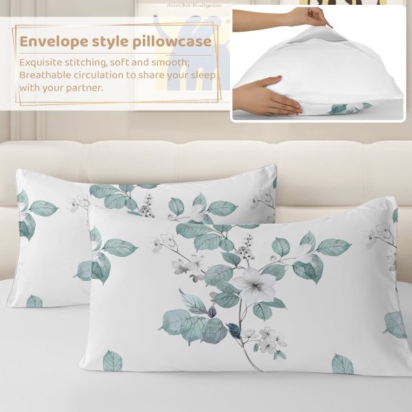 Sleepwish 3 Pieces Retro Stripe Duvet Cover Set Full for Kids Soft Classical Black Grey Bedding Set