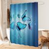 Sleepwish Marine Life Waterproof Shower Curtain for Bathroom with 12 Hooks, 72x72" - Image 9