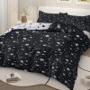 Sleepwish 3 Pieces Geometric Printed Bedding Duvet Cover Set King for Adults Brown Yellow Bedroom Decor - Image 31