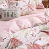 Sleepwish 3 Pieces Pink Big Flowers Duvet Cover Set Queen for Teens Soft Bedding Set - Image 37