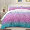 Sleepwish Printed Bedding Duvet Cover Set Full Size for Teens Purple Pink 3 Pieces - Image 10