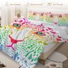 Sleepwish Colorful Leopard Comforter Set Full, 3pcs Soft Microfiber Kids Bedding Set All Seasons - Image 3