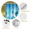 Sleepwish Marine Life Waterproof Shower Curtain for Bathroom with 12 Hooks, 72x72" - Image 11