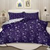 Sleepwish 3 Pieces Black Meteor Shower Printed Bedding Duvet Cover Set Full for Kids Girls Bedroom Decor - Image 30