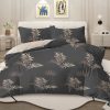 Sleepwish 3 Pieces Retro Stripe Duvet Cover Set Full for Kids Soft Classical Black Grey Bedding Set - Image 30