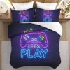 Sleepwish 3pcs Gamer Duvet Cover Set Twin Size Gaming Bedding Set for Boys - Image 13