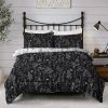 Sleepwish 3 Pieces Ultra Soft Comforter Set Microfiber Full Size,Gray - Image 10