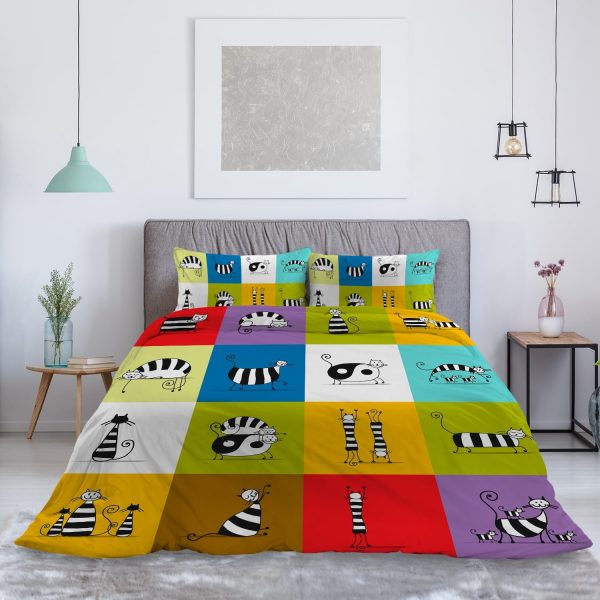 Sleepwish Kid Duvet Cover Boys Twin Bed Cover Set,Dinosaur Bedding Set with 2 Pillowcases No Comforter