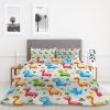 Sleepwish Kid Duvet Cover Boys Twin Bed Cover Set,Dinosaur Bedding Set with 2 Pillowcases No Comforter - Image 2