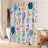 Sleepwish Marine Life Waterproof Shower Curtain for Bathroom with 12 Hooks, 72x72" - Image 2