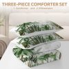 Sleepwish Tree Printed Comforter Set Twin 3Pcs Green Tropical Palm Trees Bedding Set - Image 6