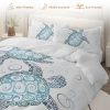 Sleepwish White Bedding Duvet Cover Set Twin Size Soft Microfiber 3 Pieces - Image 4