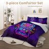 Sleepwish Gaming Comforter Set Full Size, Abstract Neon Style Bedding for Boys - Image 10