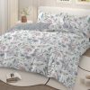 Sleepwish 3 Pieces Colorful Floral Duvet Cover Set Twin for Kids Soft Pink Little Flower Bedding Set - Image 3