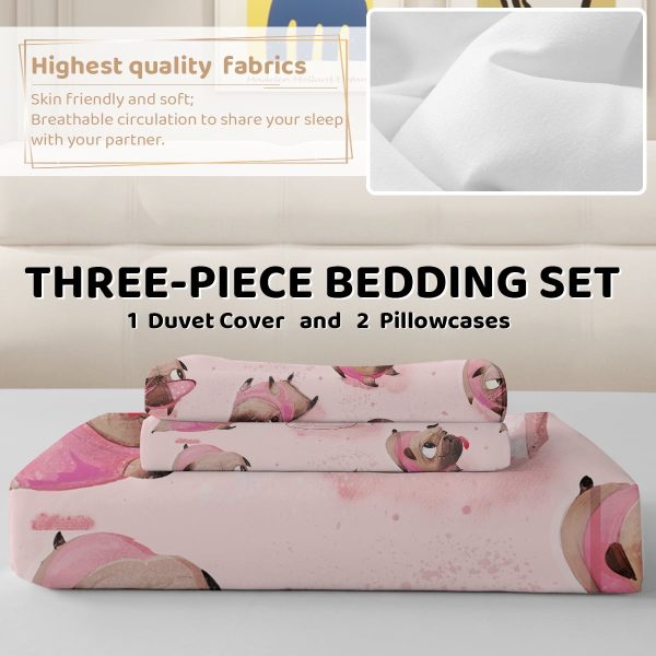Sleepwish Kid Duvet Cover Boys Twin Bed Cover Set,Dinosaur Bedding Set with 2 Pillowcases No Comforter