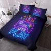 Sleepwish 3pcs Gamer Duvet Cover Set Twin Size Gaming Bedding Set for Boys - Image 15