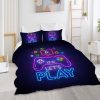 Sleepwish 3pcs Gamer Duvet Cover Set Twin Size Gaming Bedding Set for Boys - Image 14