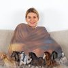Sleepwish Flannel Fleece Blanket Super Soft Sea Turtle Throw Blanket for Bed Couch Chair, 50x60" - Image 27