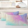 Sleepwish Colorful Duvet Cover Twin Bed Set for Girls 3Pcs Marble Gradient Printed Bedding Sets for Teens Adults - Image 7