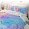 Sleepwish Colorful Duvet Cover Twin Bed Set for Girls 3Pcs Marble Gradient Printed Bedding Sets for Teens Adults - Image 17