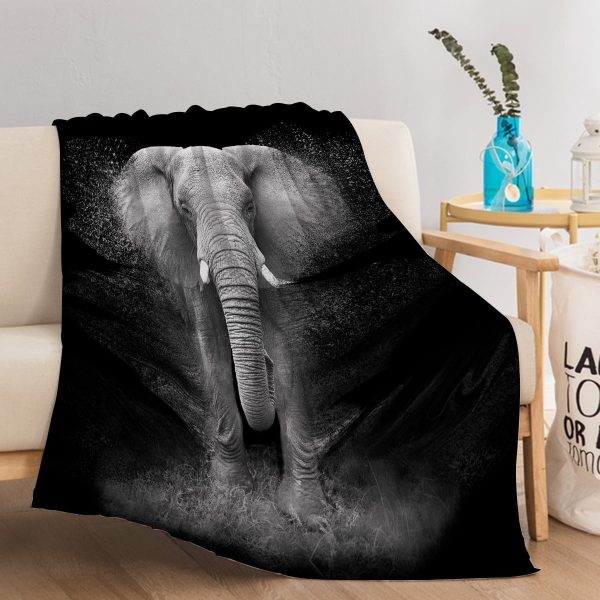 Sleepwish Flannel Fleece Blanket Super Soft Sea Turtle Throw Blanket for Bed Couch Chair, 50x60"