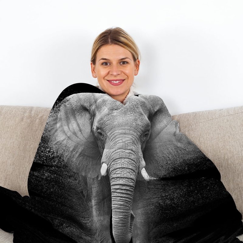 Sleepwish Flannel Fleece Blanket Super Soft Sea Turtle Throw Blanket for Bed Couch Chair, 50x60" - Image 13