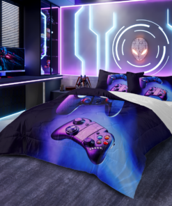 Alternative view of Sleepwish Gaming Comforter Set for Boys, 3-Piece Joystick Kids Bedding Sets Twin Size