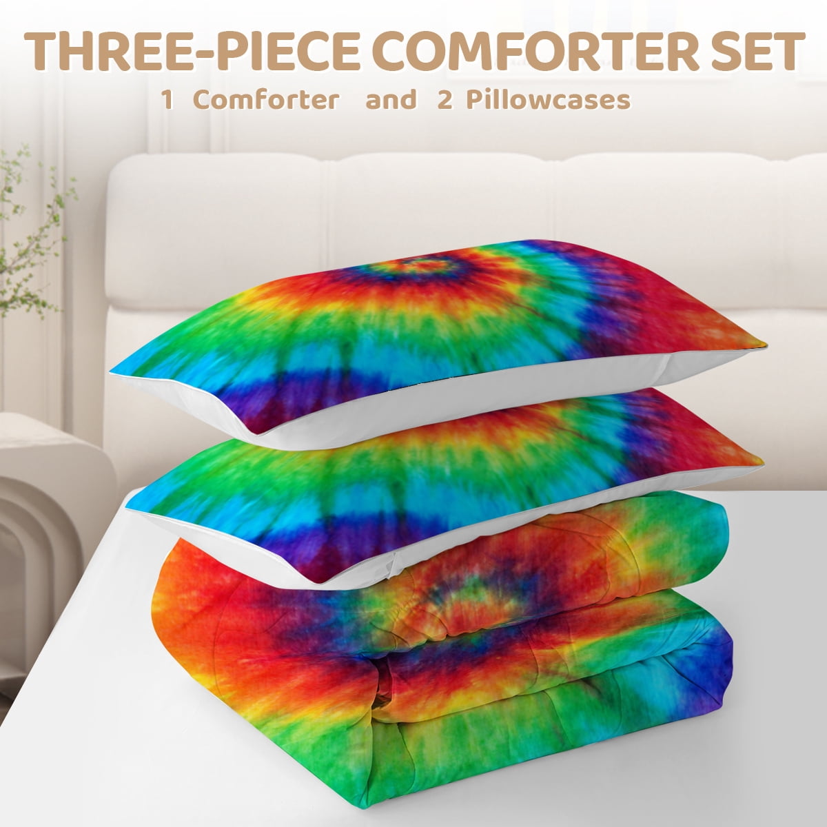 Sleepwish Kids Comforter Set, 3-Piece Mushroom Pastoral Bedding Sets for Girls Queen - Image 17